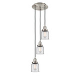 Cone 3 Light Cord Hung Multi Pendant 27 and 11.5 Inch Wide by Innovations - 113F-3P-G5