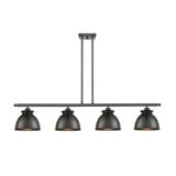 Adirondack 4 Light Stem Hung Island 9 Inch and 48 Inch Wide by Innovations - 516-4I-M14