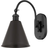 Berkshire Metal 1 Light Adjustable Swing Arm Wall Sconce by Innovations - 518-1W-MBC-8