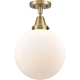Beacon 100W 1 LED Semi Flush Mount 12.5 Inch X 10 Inch Wide by Innovations - 447-1C-G20-10-LED