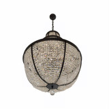 Crystal Baller 12 Light Pendant 36 Inch Tall and 30 Inch Wide by Varaluz - 573P12
