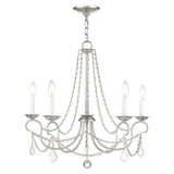 Pennington 5 Light Medium Chandelier by Livex - 6515