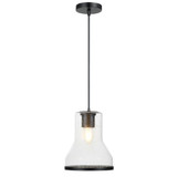Alicia 1 Light Mini Pendant 9 Inch Tall and 7 Inch Wide by Varaluz - 580M01