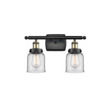 Bell 100W 2 LED Bath Vanity 12 Inch Tall and 16 Inch Wide by Innovations - 916-2W-G5-LED