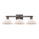 Orwell 3 Light Bath Vanity 8.75 Inch Tall X 27.38 Inch Wide by Innovations - 716-3W-G13