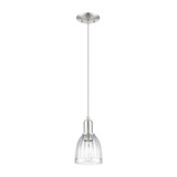 Brookfield 1 Light Cord Hung Mini Pendant 10X 5.75 Inch Wide by Innovations - 716-1P-G442