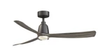 Kute 3 Blade Ceiling Fan with DW Light Kit 52 Inch Wide by Fanimation - FPD8534-LK
