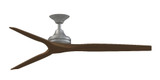Spitfire 3 Blade Ceiling Fan 19.42 Inch Tall and 64 Inch Wide by Fanimation - FPD6721-64