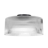 Nadine 60W 1 LED Flush Mount 6.25 Inch Tall X 11.75 Inch Wide by Dainolite - NAD-123FH