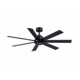 Dunbar Moor 7 Blade Indoor/Outdoor Ceiling Fan 56 Inch Wide by BSH - 103-BEL-1336606
