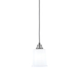1 Light Cord Hung Pendant 8 Inch Tall and 5.25 Inch Wide by Toltec - 32-8-525