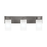 Apollo 3 Light Bath Bar 8.75 Inch Tall and 23.5 Inch Length by Toltec - 583-3BB