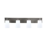 Apollo 4 Light Bath Bar 8.75 Inch Tall and 32.75 Inch Length by Toltec - 584-4BB
