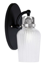 Easton 1 Light Wall Sconce 11.25 Inch Tall by Toltec - 1931-MBBN-210