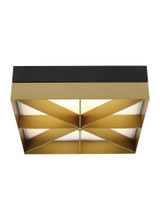Loom 1 Light 14 Inch Wide Square Flush Mount by Visual Comfort Modern - 700FMLMO
