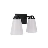 Zane 2 Light Bath Vanity 8 Inch Tall and 14 Inch Wide by Craftmade - 20714