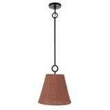 Kirsten 1 Light Pendant 17 Inch Tall and 12 Inch Wide by Craftmade - 61891