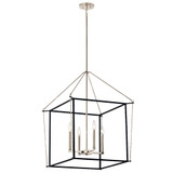 Eisley 4 Light Large Foyer Pendant 30 Inch Tall by Kichler - 52627