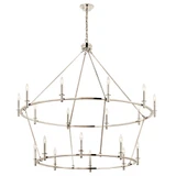 Carrick 18 Light Oversized Chandelier by Kichler - 52708