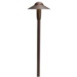 3W 3 LED Small Dome Path Light 22 x 6.25 inches by Kichler - 15870