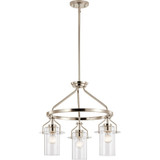 Kingsbury Crescent 3 Light Medium Chandelier by Bailey Street Home - 147-BEL-1031872