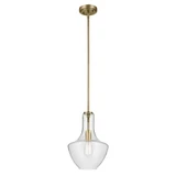 Everly 1 Light Small Pendant 15.25 Inch Tall by Kichler - 42141