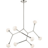 Cassius 5W 8 LED XLarge Chandelier 31.25 Inch and 26.5 Inch Wide by Kichler - 52763
