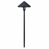 Six Groove Low Voltage 1 light Path Lamp 6 inch wide by Kichler - 15326