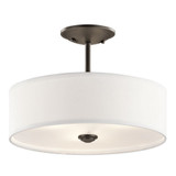 Dene Holt 3 Light 10 Inch Tall Semi Flush Mount by Bailey Street Home - 147-BEL-1788609