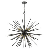 Tribeca 9 Light Oversized Foyer Pendant by Livex - 46176