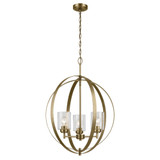 Winslow 3 Light Medium Round Chandelier by Kichler - 44034