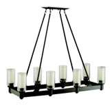 Circolo 8 Light Small Island Chandelier by Kichler - 2943