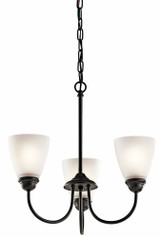 Jolie 3 Light Small Chandelier by Kichler - 43637