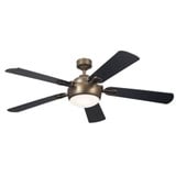 Humble 5 Blade Ceiling Fan with Light Kit 60 Inches Wide by Kichler - 300415