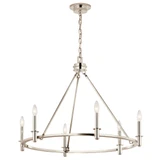 Carrick 6 Light Large Chandelier by Kichler - 52705