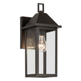 Prin 1 Light Small Outdoor Wall Mount 14 Inch Tall and 5.75 Inch Wide by Kichler - 59157