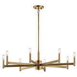 Ferry Oak 8 Light Oversized Chandelier by Bailey Street Home - 147-BEL-2013859