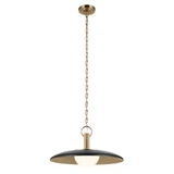 Kurio 13W 1 LED Pendant 12.5 Inch Tall by Kichler - 52835