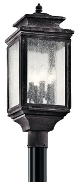 Wiscombe Park 4 light Outdoor Post Mount 23.25 x 9 In by Kichler - 49506