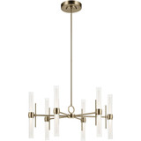 Morgan Lanes 55W 12 LED Medium Chandelier 17 Inch Tall and 33 Inch Wide by BSH - 147-BEL-1371141