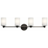 Joelson 4 Light Swing Arm Vanity Light by Kichler - 45924