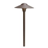 1 light Domed Path Light 21 inches tall by 8.5 inches wide by Kichler - 15310