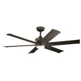 Szeplo Patio Outdoor Ceiling Fan with Light Kit 60 Inch wide by Kichler - 300300