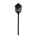 Six Groove Low Voltage 1 light Path Lamp 9.5 x 6 inches by Kichler - 15005