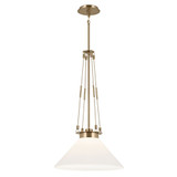 Rowley Cloisters 1 Light Large Pendant by Bailey Street Home - 1292570