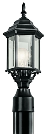 Chesapeake 1 light Outdoor Post Mount 18 x 6.5 In by Kichler - 49256