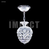Place Ice 1 Light Small Crystal Pendant by James Moder - 40791PLICE