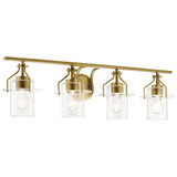 Everett 4 Light Bath Vanity 9.5 x 34.25 Inches by Kichler - 55080