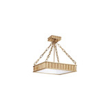Middlebury 3 Light 16.25 Inch Wide Semi Flush Mount by Hudson Valley - 933