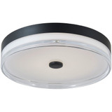 Iris 30W 1 LED Flush Mount 16 Inch Tall and 3.15 Inch Wide by Abra - 30041FM